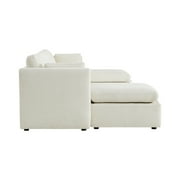 CHITA Oversized Modular Sectional Sofa Set with Storage Ottoman,Extra Large U-Shape Sofa Couch with Reversible Chaise,6 Seat Modern Modular Sofa for Living Room,Linen,146 inch Width