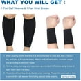 thumbnail image 5 of Calf Compression Sleeves, Relief Calf Pain, Calf Support Leg for Recovery, Varicose Veins, Shin Splint, Running, Cycling, Sports Men Women, 5 of 7