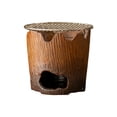 thumbnail image 2 of Chimenea portátil con parrilla de carbón multiusos para barbacoa, mochilero al aire libre, 2 of 9