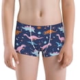 thumbnail image 5 of Yiaed Dinosaur Print Boys' Boxer Briefs Cotton Casual Stretch Comfort Boys Boxers - Kids Boxer Briefs Underwear for Boys (6-18)-Medium, 5 of 5
