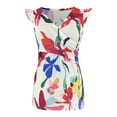 thumbnail image 2 of Edvintorg Nursing Tops Breastfeeding for Women Fashion Flower Printed Sleeveless Maternity Shirt Breastfeeding Clothes Top Vest, 2 of 4