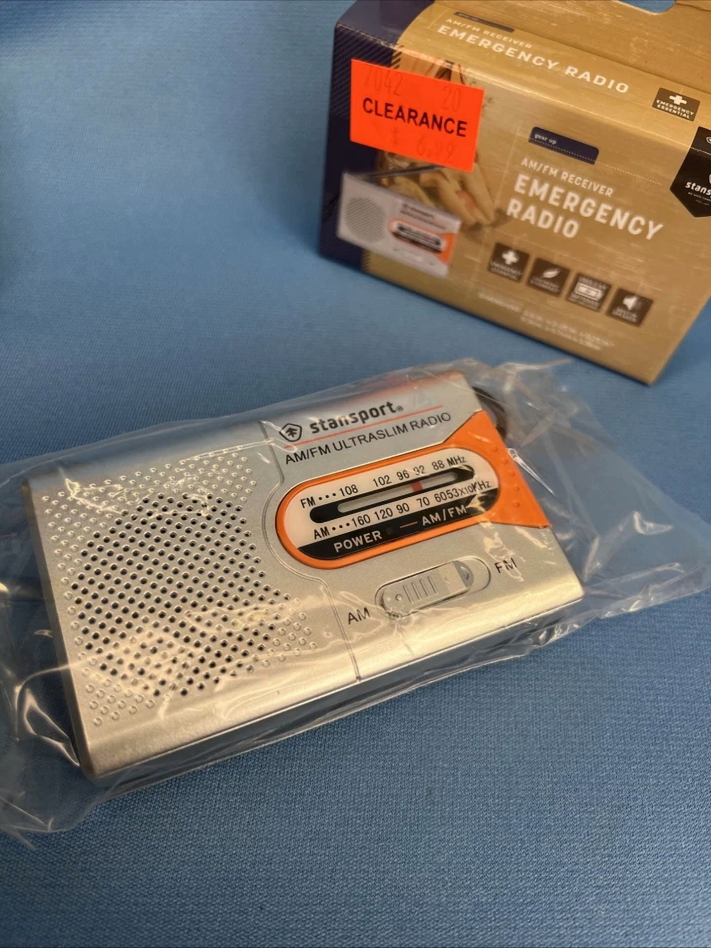 BUTTERFLY- 2 Pack Am/Fm Receiver Emergency Radio Lightweight And Compact