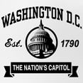 thumbnail image 2 of CafePress - Washington DC - Adjustable Unisex Printed Trucker Hat with Mesh Back, 2 of 10