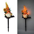 thumbnail image 2 of GQDIN Solar Gnome Garden Lights, Outdoor Gnome Statue with Flowers & Apple, Solar Powered Fairy Garden Lights Gnome Decorations for Home Outside Yard Lawn Patio Gnomes Gifts, 2 of 7