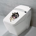 thumbnail image 2 of Yuarrent Pegatinas decorativas para cachorros, adhesivos para pared de de baño, pegatinas para refrigerador Juegos de accesorios de baño, 2 of 6