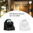 thumbnail image 2 of Waterproof PIR Motion Sensor Adjustable Range Wall Mounted for Outdoor Use, 2 of 6