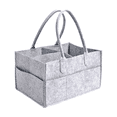 thumbnail image 1 of Organizador De Pañales Fieltro Portátil Gris, 1 of 4