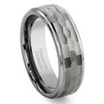 thumbnail image 1 of Andrea Jewelers Tungsten Carbide Hammer Finish Wedding Band Ring Sz 13.0, 1 of 4