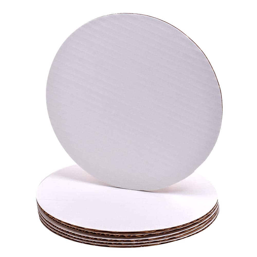 12 ct. 10 Round Coated Cakeboard