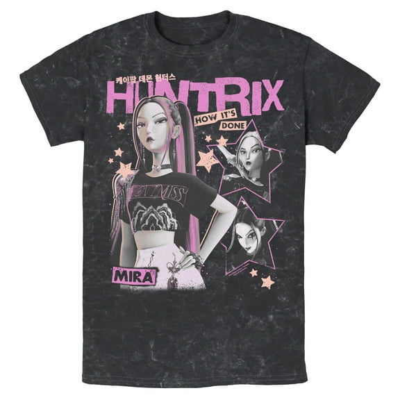 Mens KPop Demon Hunters Pop Star Huntrix Mira T Shirt
