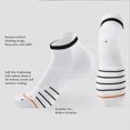 thumbnail image 2 of Honeysea Running Socks for Women & Men, 6 Pairs Performance Athletic Socks Anti Blister Cushioned Ankle Socks with Arch Support, 2 of 7