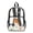 Bird and Floral Pattern, variant on Koala Pattern Bookbag with Transparent Large Capacity Clear Backpack, Spacious 17 Inch Transparent Backpack for School Stadium Beach
