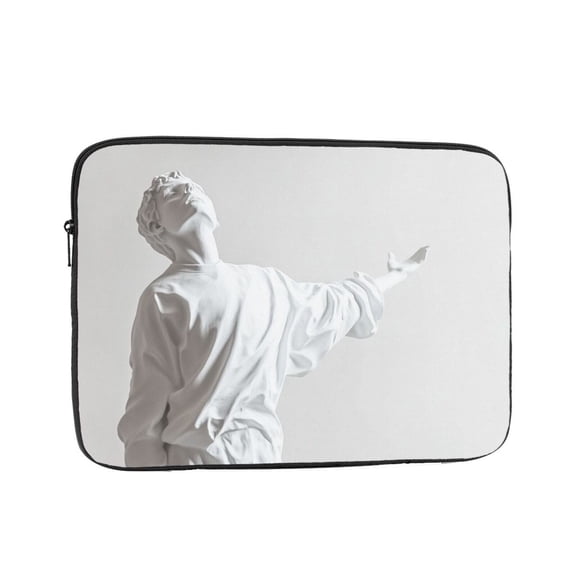 Laptop Sleeve Bag Compatible For iPad MacBook Air Pro Tablet Computer PC notebook Protective Fit in 10/12/13/14/15/16/17 inch Size Sculpture Status
