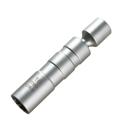 

Lomubue Magnetic Swivel Spark Plug Socket 14-Point 360-degree Rotation Standard Spark Plug Sleeve Removal Tool