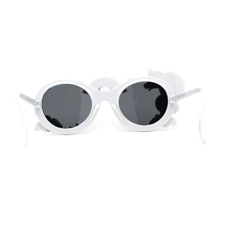 Swift Oval Polycarbonate Sunglasses For Men And Women Trendy Dark