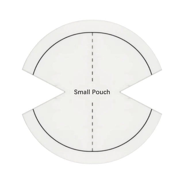 Dvkptbk Summer Pendant Cute Beetles Pouch Template DIY Handbag Making Template Ruler Sewing Ruler Summer Pendant