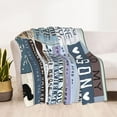 thumbnail image 4 of LHSHID Throws Blankets to My Mom Sofa Flannel Blanket Mother Gifts Birthday Gifts for Mom Blanket with Loving Mother Mom Gift Blankets from Daughter Son 30x40in, 4 of 6