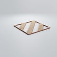 thumbnail image 4 of Ekena Millwork 7 3/8"W x 7 3/8"H x 1/4"T Extra Small Strymon Decorative Fretwork Wood Wall Panels, Red Oak, 4 of 18