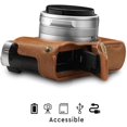 thumbnail image 3 of MegaGear Ever Ready Genuine Leather Camera Half Case Compatible with Leica D-Lux 7, 3 of 5