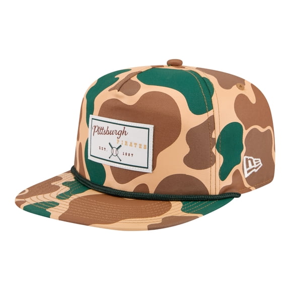 Men's New Era Camo Pittsburgh Pirates Duck 19TWENTY Adjustable Hat