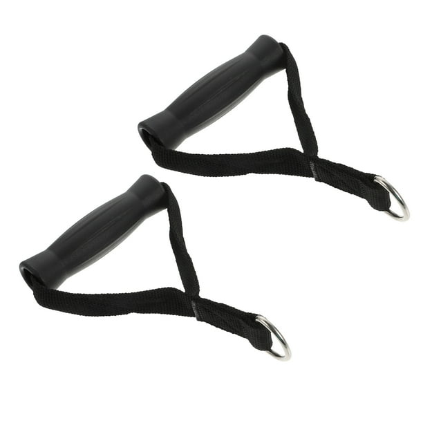 AURARMLET 1Par Mango Para Entrenamiento De Fuerza Negro Ergonomico Para Bandas Y Accesorios De Ejercicio