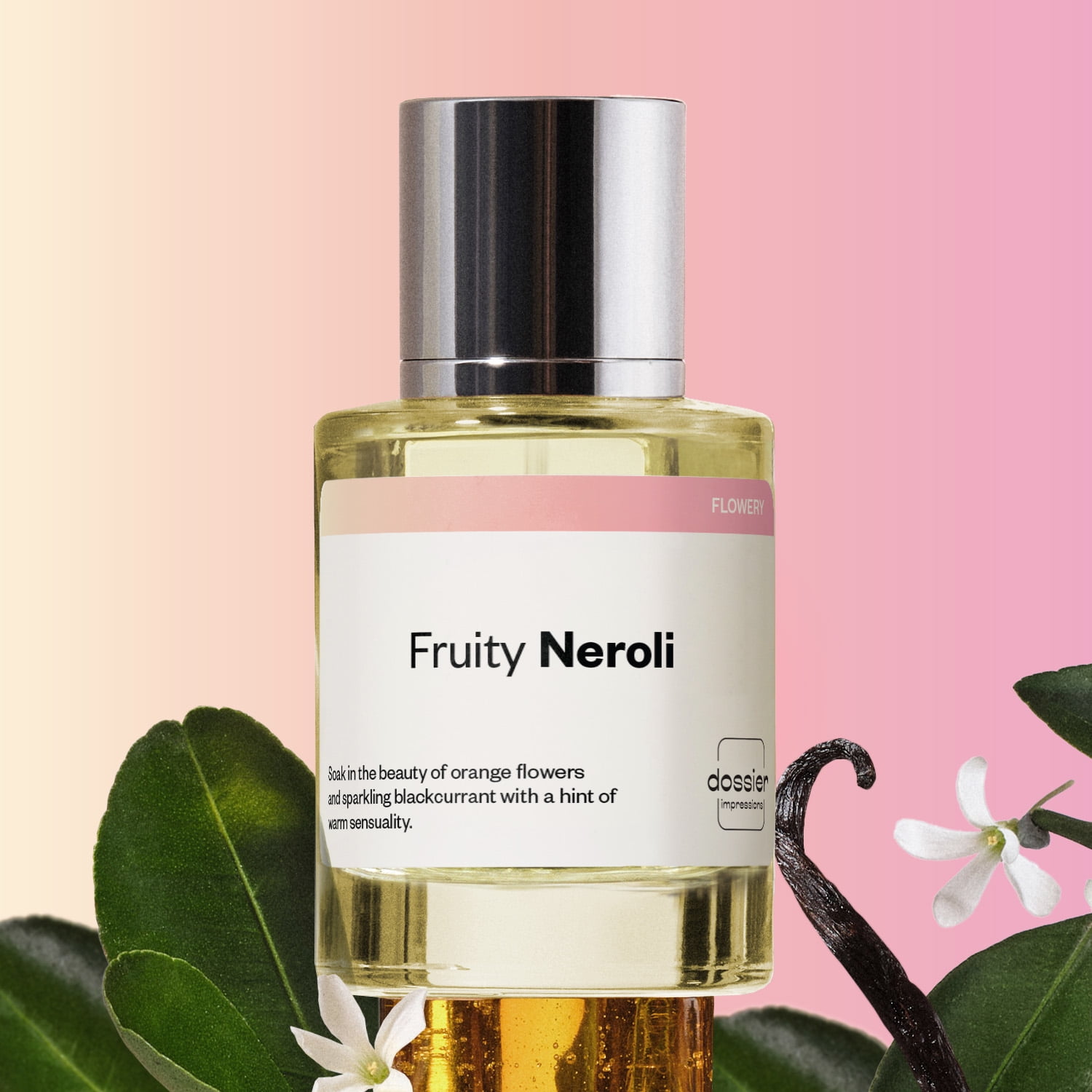 Dossier Fruity Neroli Eau De Parfum, Inspired by Armani's My Way, Perfume for Women, 1.7 oz