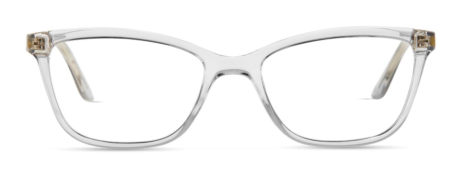 Colour Block Lunettes De Vue Pour Femmes, Vcwc19, Gris Cristal, 51-17-135