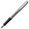 BIC Grip Roller Pens Fine Pen Point - 0.7 mm Pen Point Size - Black - Metal Tip - 12 / Dozen