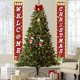 thumbnail image 5 of Decoraciones de Puerta de Navidad Cortinas de Puerta de Pareja de Navidad Personalizadas Decoración de Fiesta Cortina Bandera de Navidad Paño de Fondo Decoración de Luz de Navidad Estilo Decoraciones, 5 of 6