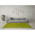 thumbnail image 3 of Ahgly Company Indoor Rectangle Abstract Yellow Contemporary Area Rugs, 6' x 9', 3 of 4