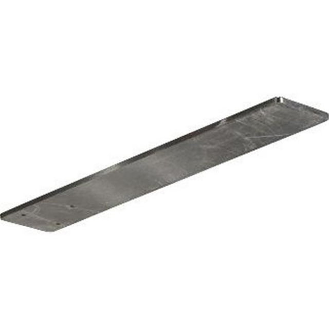 Ekena Millwork BKTM03X16LOSS 3 in. W x 16 in. D Support de Logan Caché avec 12 in. Support Profondeur- Acier Inoxydable