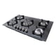thumbnail image 4 of Combo Supra Sondrio Parrilla Onix 5 Quemadores Cristal Templado Negro y Campana CP-90 de pared, 4 of 5