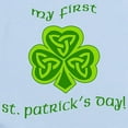 thumbnail image 2 of CafePress - My First St Patricks Day Infant Bodysuit - Baby Light Bodysuit, Size Newborn - 24 Months, 2 of 4