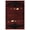 Burgundy, variant on United Weavers of America Lodge Geometric Loomed Area Rug, 1.83' x 2.67'