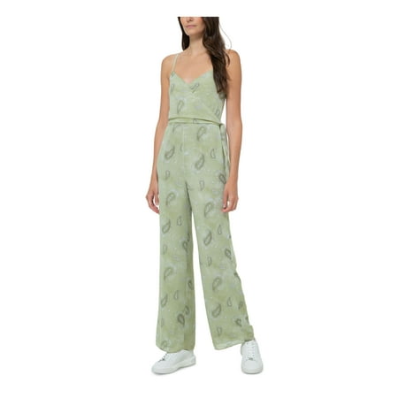 Michael Kors Camouflage Silk Georgette Jumpsuit Green M | SheFinds