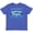 Retro Heather Royal, variant on My Dad Is A Fantasy Football Legend Youth T-Shirt