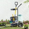 Expert Gardener Garden Tool Caddy, Plastic Buckets