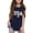V21-Navy, variant on WhouRiu Girls Fashion Letter Graphic Tees Kids Sleeveless Crew Neck Tshirt Comfortable Cute Casual Summer T Shirts,6-7 Years