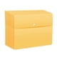 thumbnail image 1 of Carpeta de archivos expandible, 1 bolsillo, organizador de archivos de sobre de plástico con cierre Abanopi Amarillo, 1 of 7