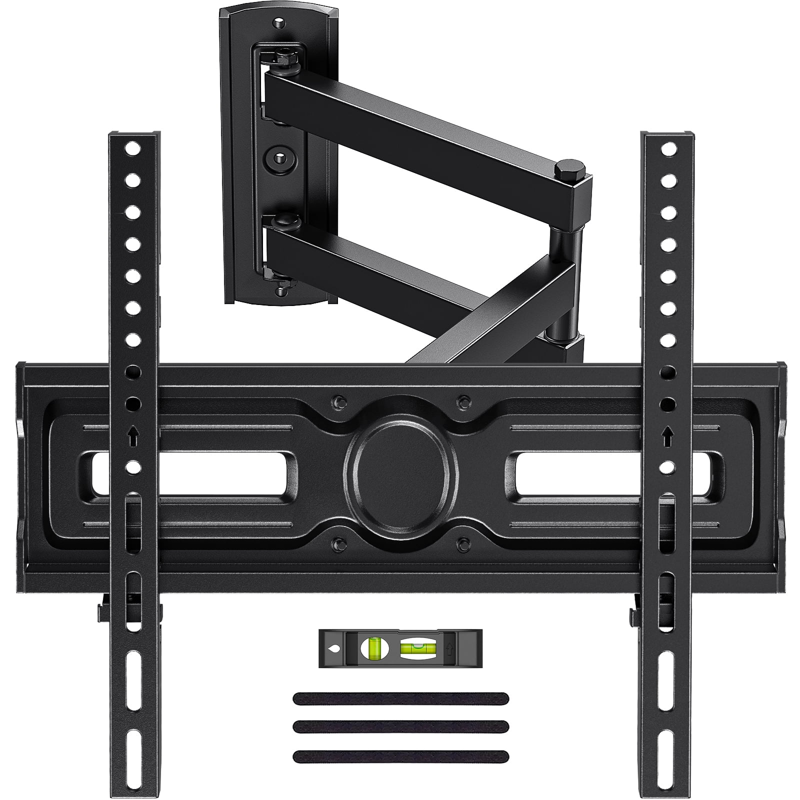 MountFTV Full Motion TV Wall Mount 26-65", Max 88 lbs