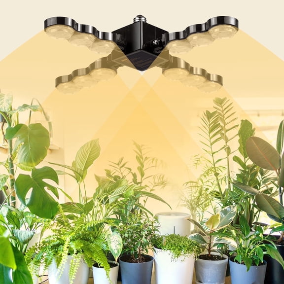SANSI 60W Full Spectrum LED Grow Light for Indoor Plants, E26 Base