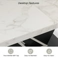 thumbnail image 7 of VENTOPYR Wooden Extendable Dining Table,60'' to 80'' Modern Farmhouse Kitchen Table for 8-10 Person, 7 of 7