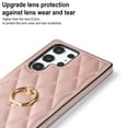 thumbnail image 4 of For Samsung Galaxy S23 Ultra/S23+/S23 Case Cover, Shockproof Luxury Leather Soft Silm Stand Cover With Ring, 4 of 5