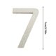 thumbnail image 2 of 7CM Acrylic Silvery Number Plates For Modern And Stylish Decor, 2 of 2