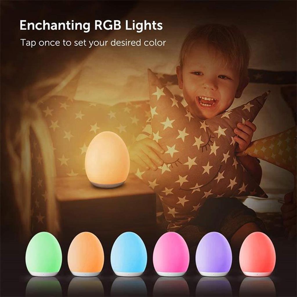 LED Small Night Light Bedroom Sleep Bedside Baby Breastfeeding Eye for Protectio
