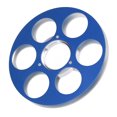 thumbnail image 1 of Empty Tape Reel, Aluminum Alloy Empty Tape Reel For Recorder, 6 Hole Empty Tape Reel For Miniature Tape Recorder, 1 of 7