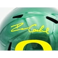 thumbnail image 2 of Dillon Gabriel Autographed Oregon Ducks Green Full Size Speed Replica Helmet Beckett BAS Witness 235763, 2 of 5