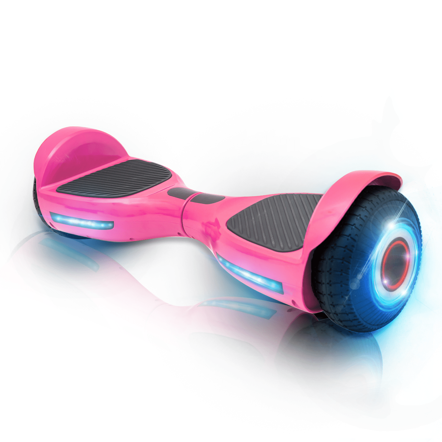 Pink Hoverboard with LED Wheels UL2272 Certified 