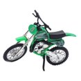 thumbnail image 3 of Escultura en Miniatura Coleccionables Modelo Decoraciones para El Hogar Se Puede Girar Diorama Diseño Juguetes Escenas Construcción Modelo de Motocicl Verde, 3 of 8