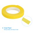 thumbnail image 4 of Uxcell 30 Yard Floral Tape Florist Tape Crepe Paper Flowers Bouquets Tapes Yellow 6 Roll, 4 of 7